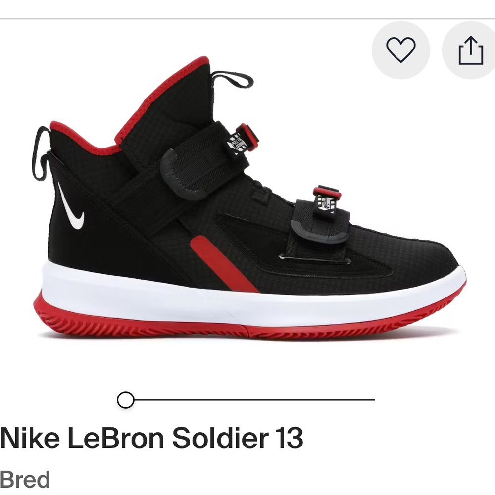 Nike LeBron Soldier 13 “Bred” Men’s Size 10